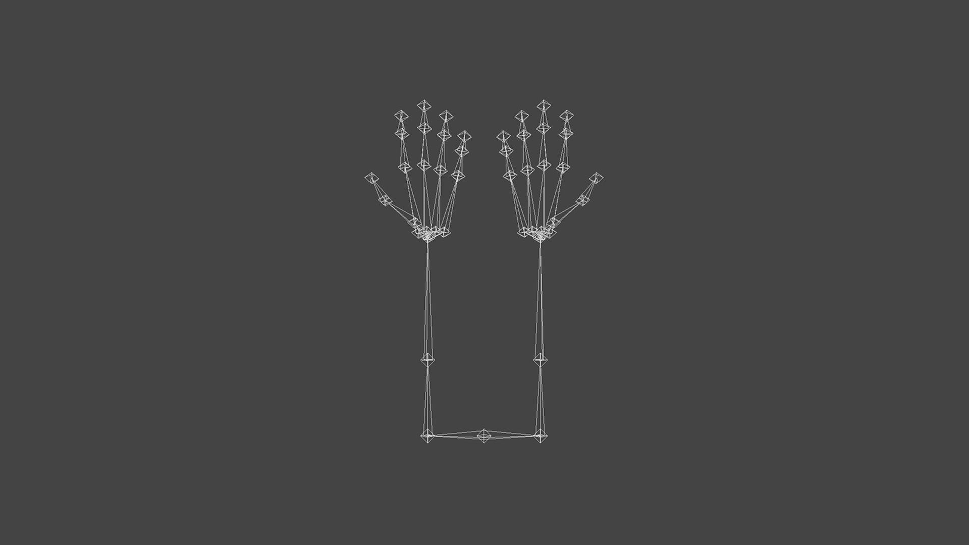 3D model HAND-037 Rigged Hands VR / AR / low-poly | CGTrader