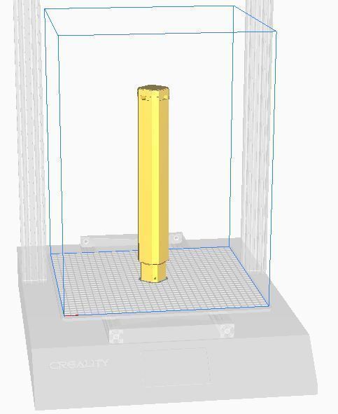 3D Printed Glass Top End Table or Night Stand 3D print model_10