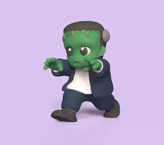 Frankenstein Walking 3D print model