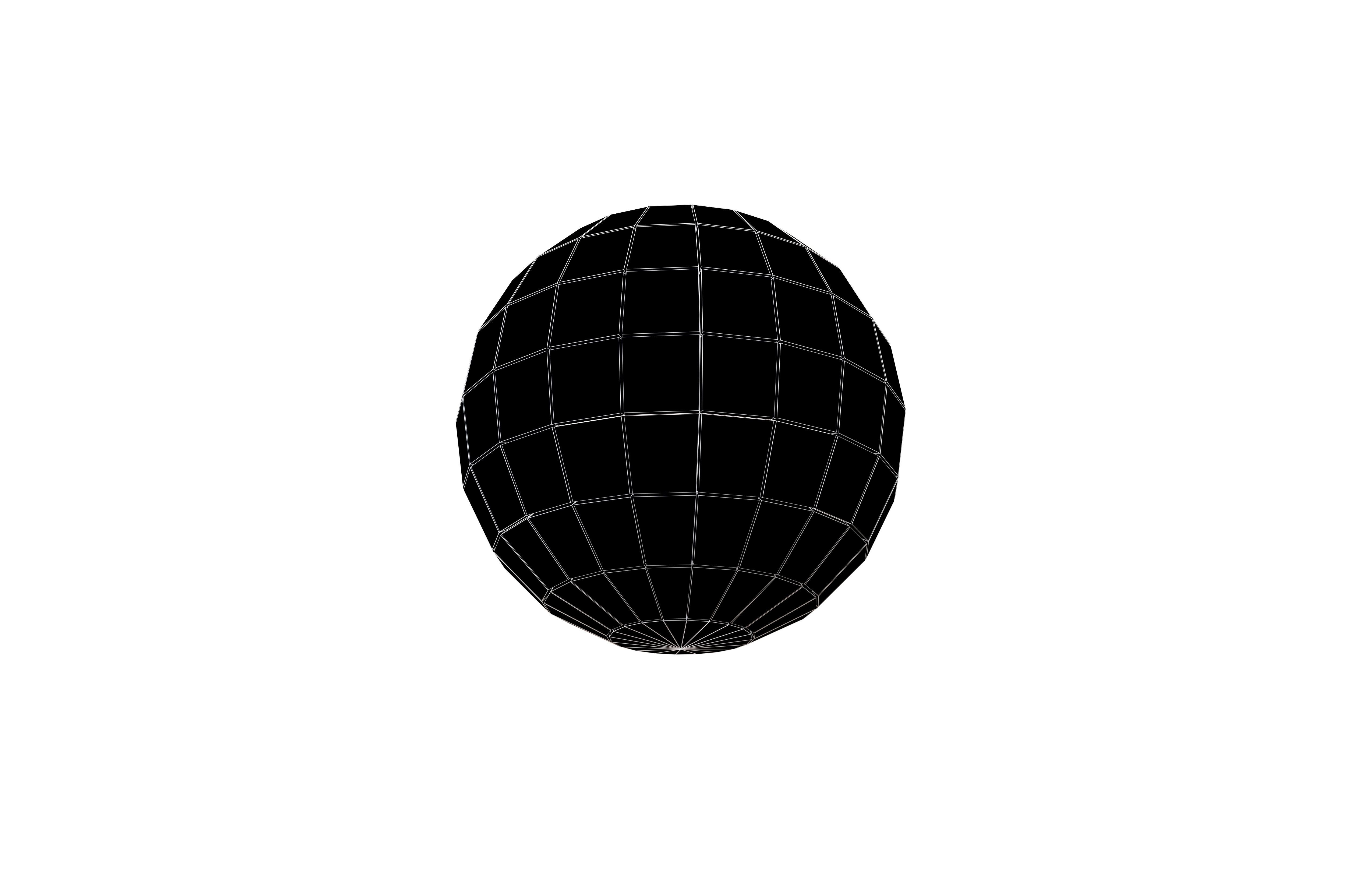Mirror Ball Emoji v1 001 Low-poly 3D model_5