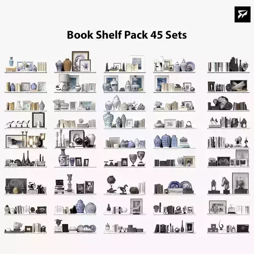 Book Shelf Pack 45 Sets
