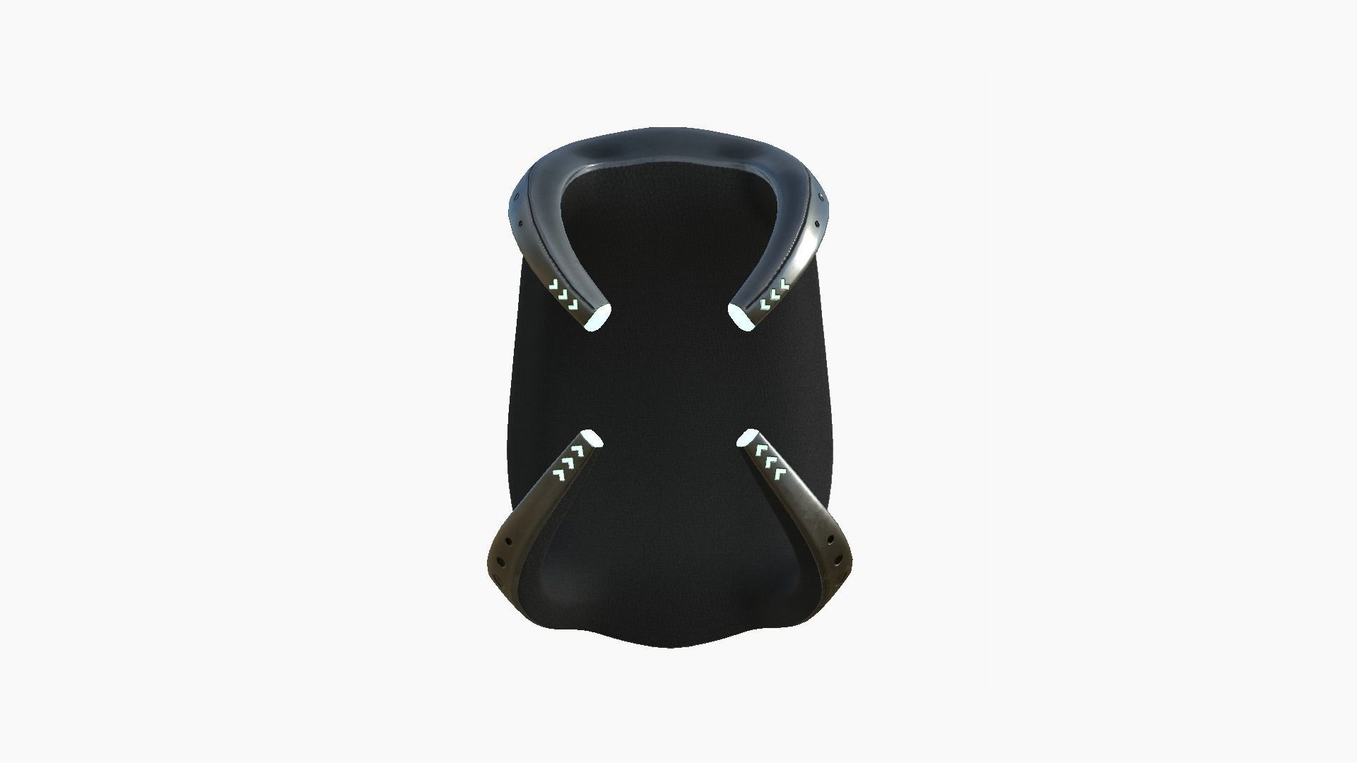 SciFi Backpack G01 Dark Metal - Fashion Character Design Low-poly 3D model_2