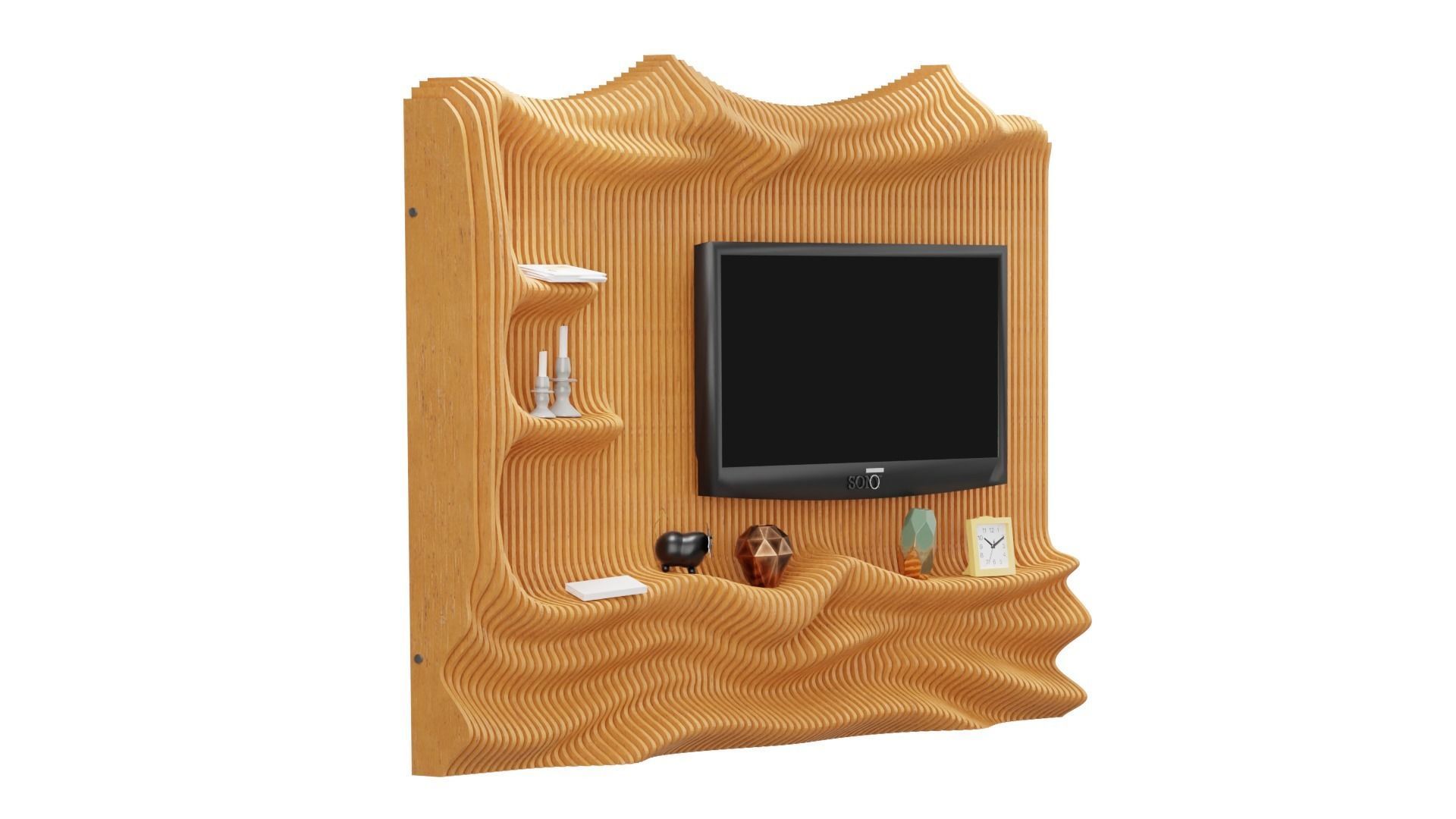 Parametric TV 3D model 23 3D model_3