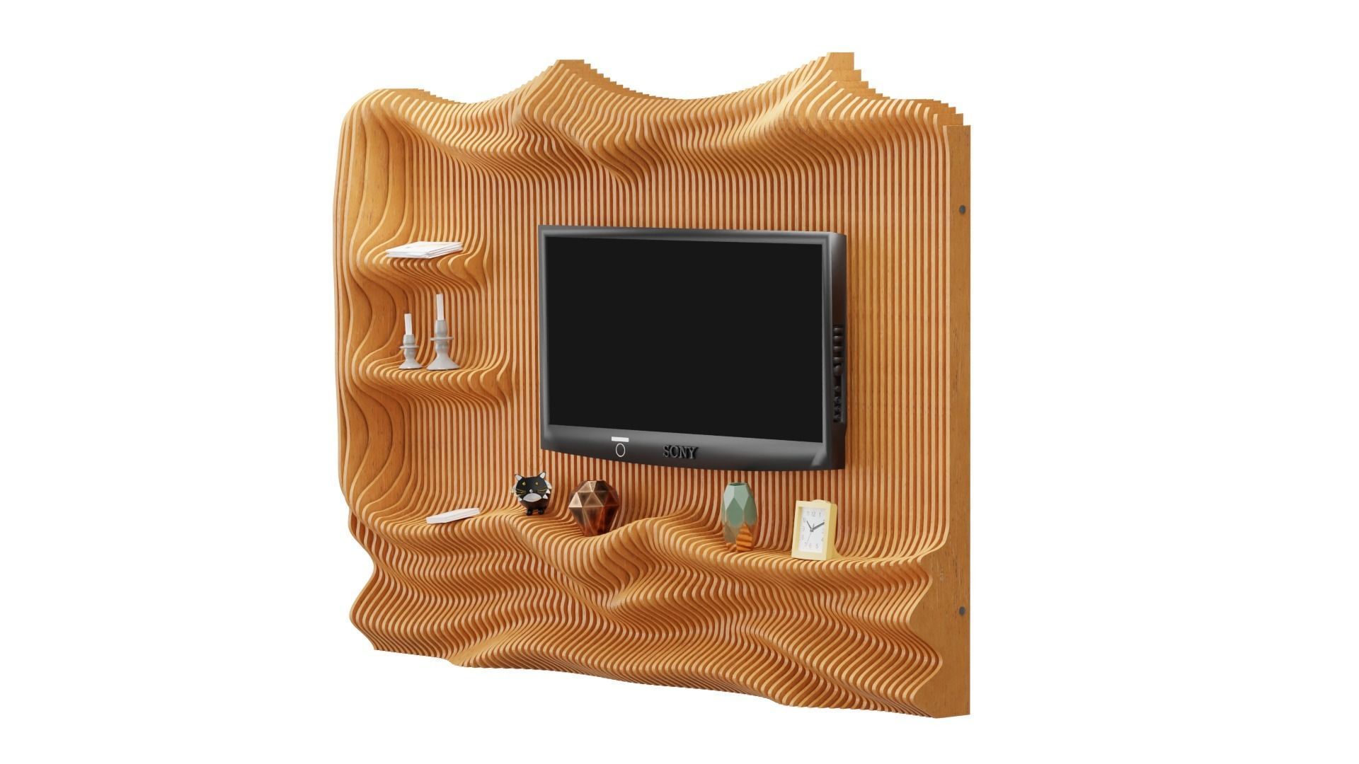 Parametric TV 3D model 23 3D model_1