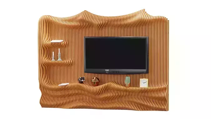 Parametric TV 3D model 23 3D model