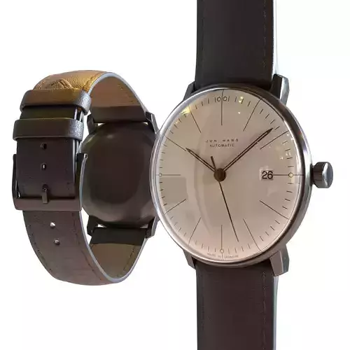 Minimalist Watch 3 - Automatic - White Dial x Black Case