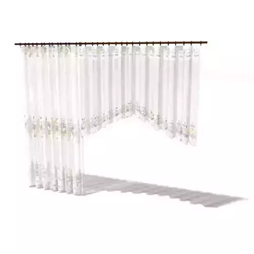 White Curtain
