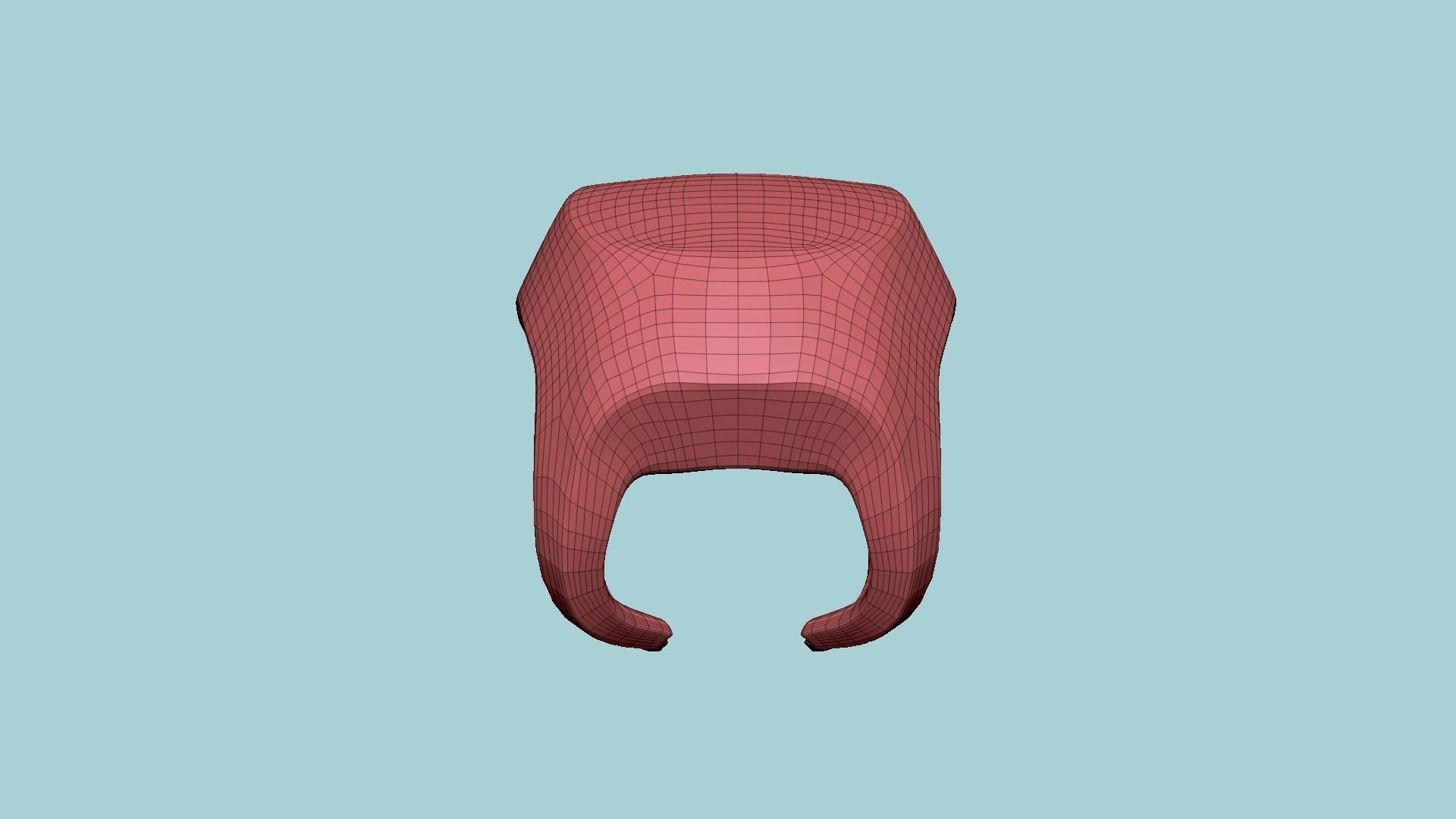 SciFi Backpack G07 White Dirt - Fashion Character Design Low-poly 3D model_19