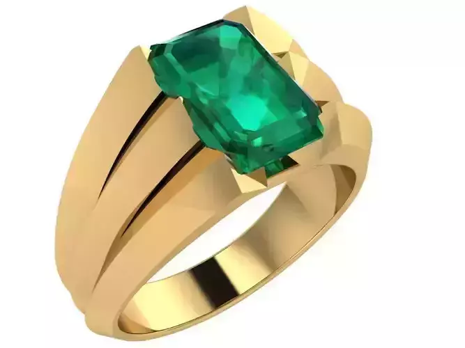 Emerald Fashion Ring 0516