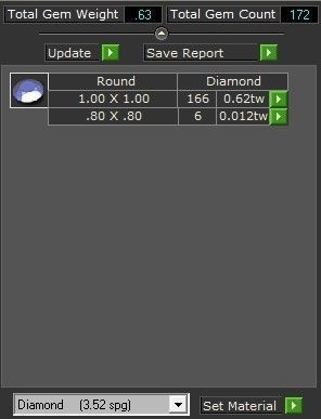 Rectangular Pyramid Circle Earrings 0520 3D print model_5