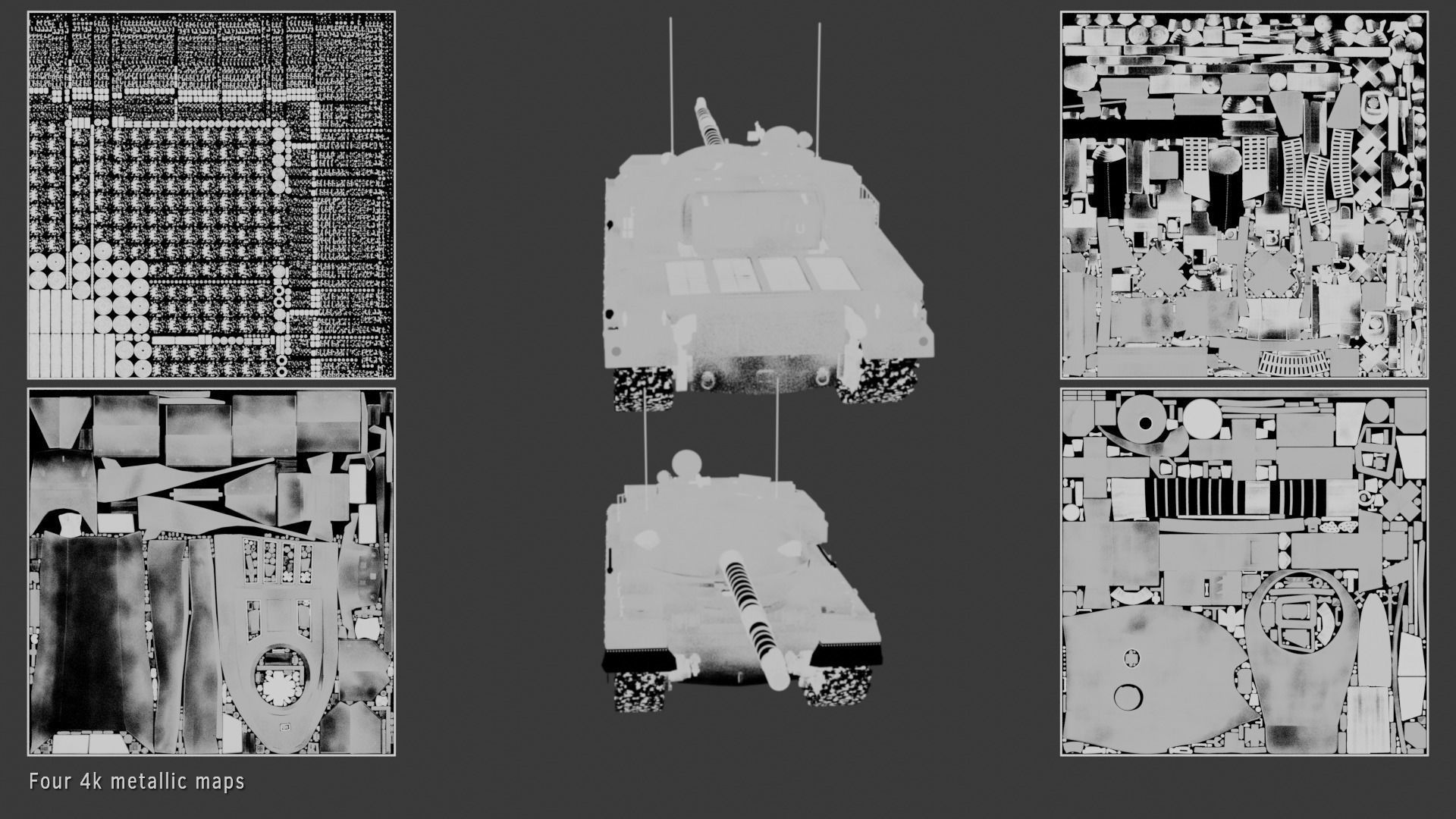 Chieftain fv4201 Main Battle Tank 3D model_14