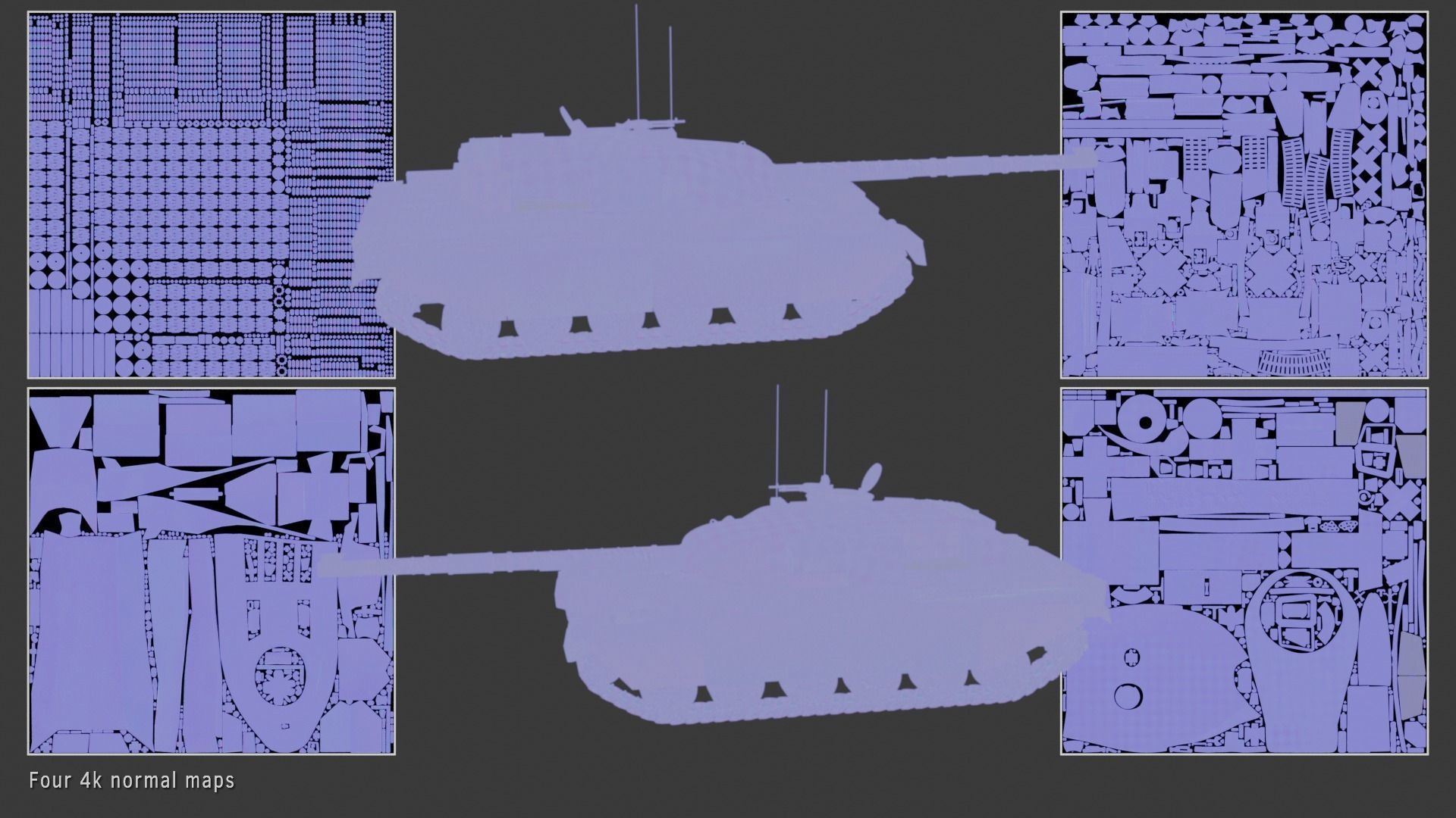 Chieftain fv4201 Main Battle Tank 3D model_16