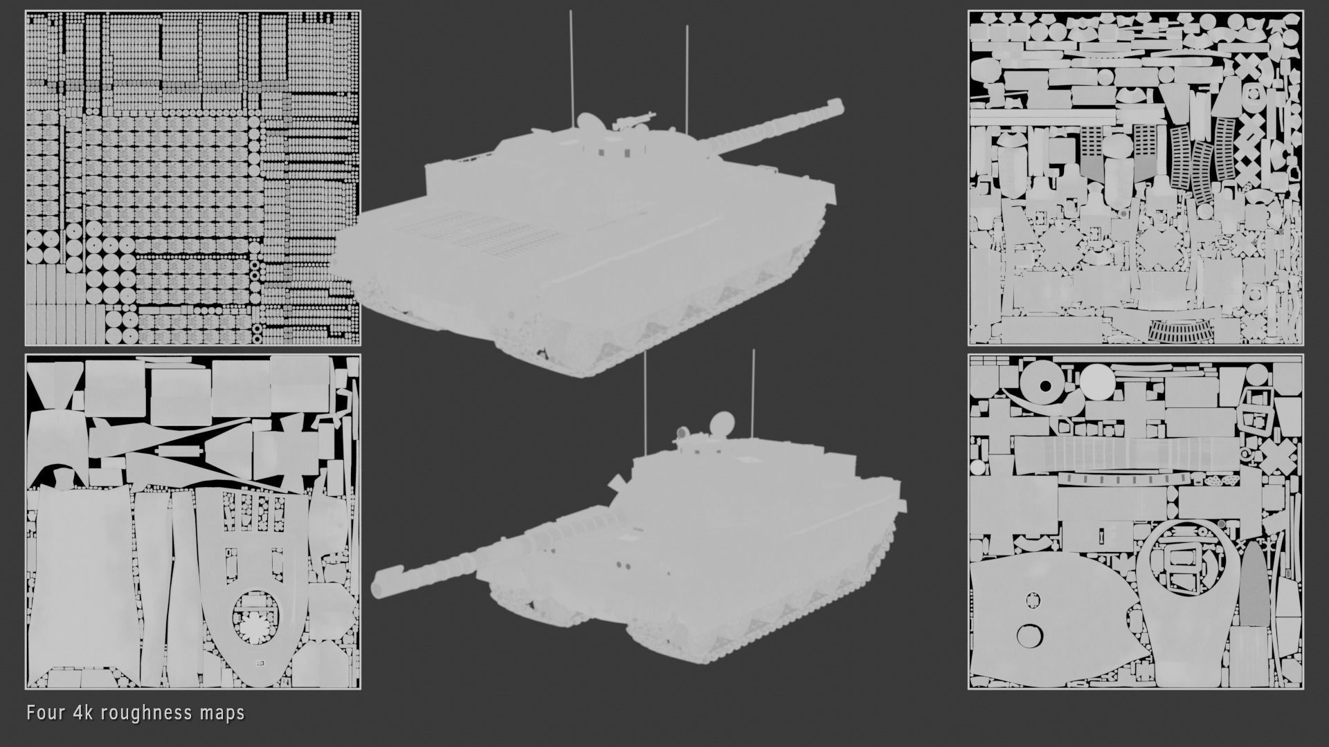 Chieftain fv4201 Main Battle Tank 3D model_15