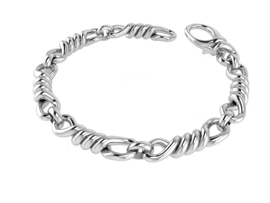 Figaro Style Bracelet 0522 3D print model_0