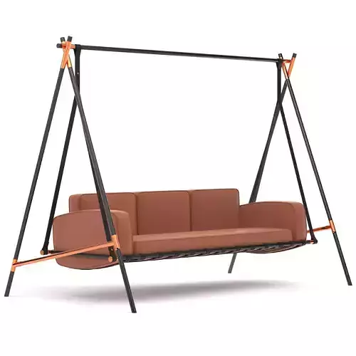 Modern Outdoor Waterproof Leather Hanging Sofa