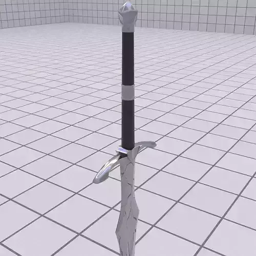 A steel sword