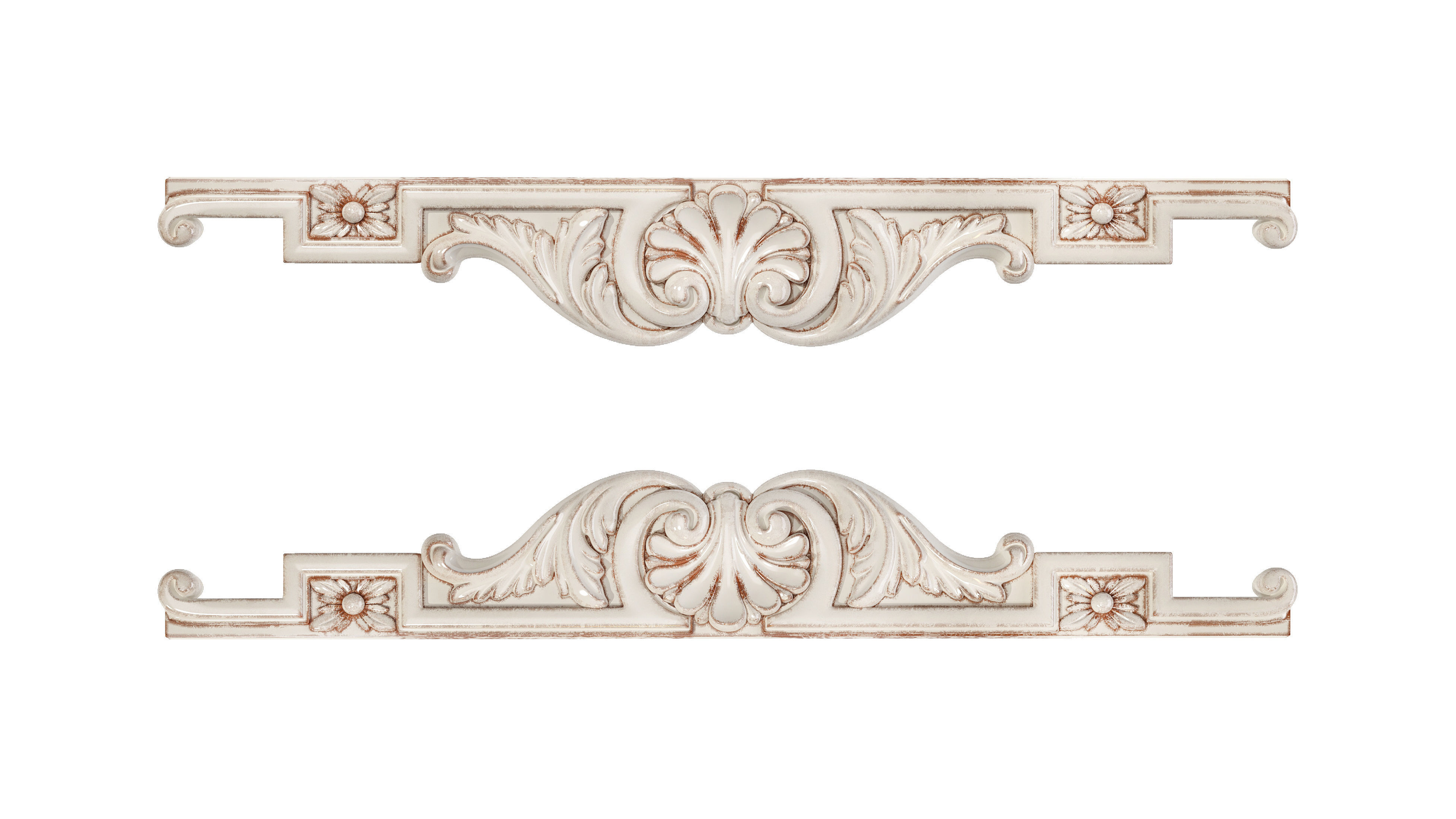Classic carved 197 3D model_3
