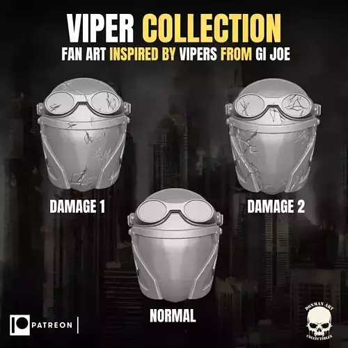 Viper Collection Fan Art Heads for Action Figures