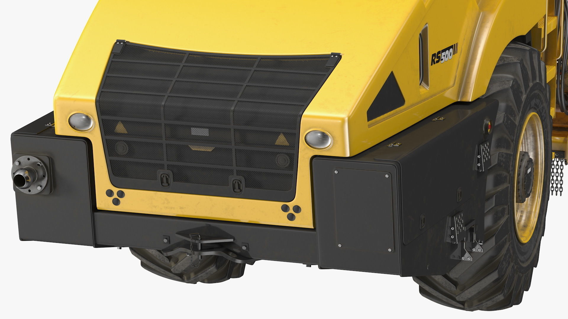 Bomag RS500 Recycler Stabilizer Rigged 3D model_18