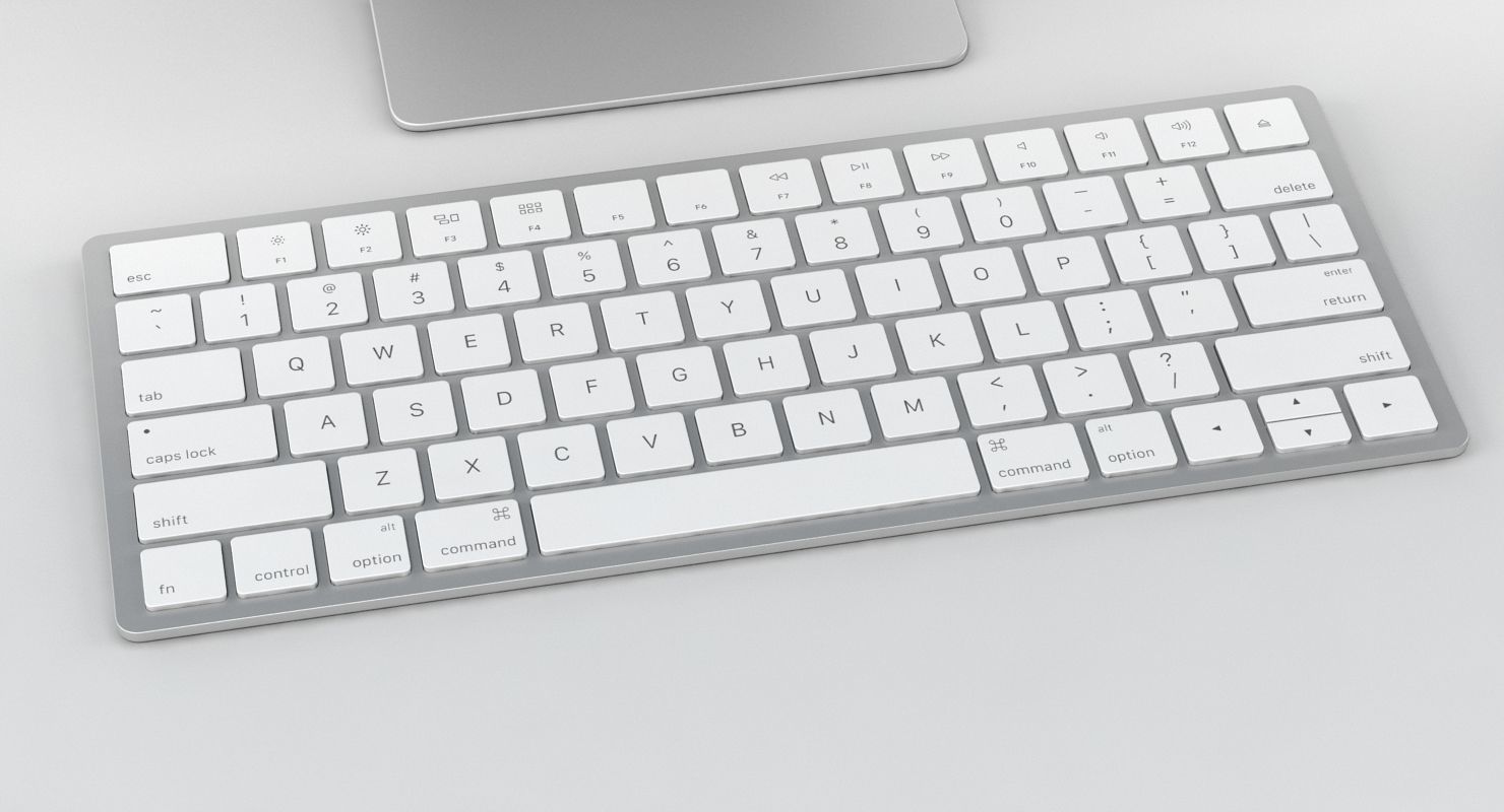 Apple iMac 3D model_1