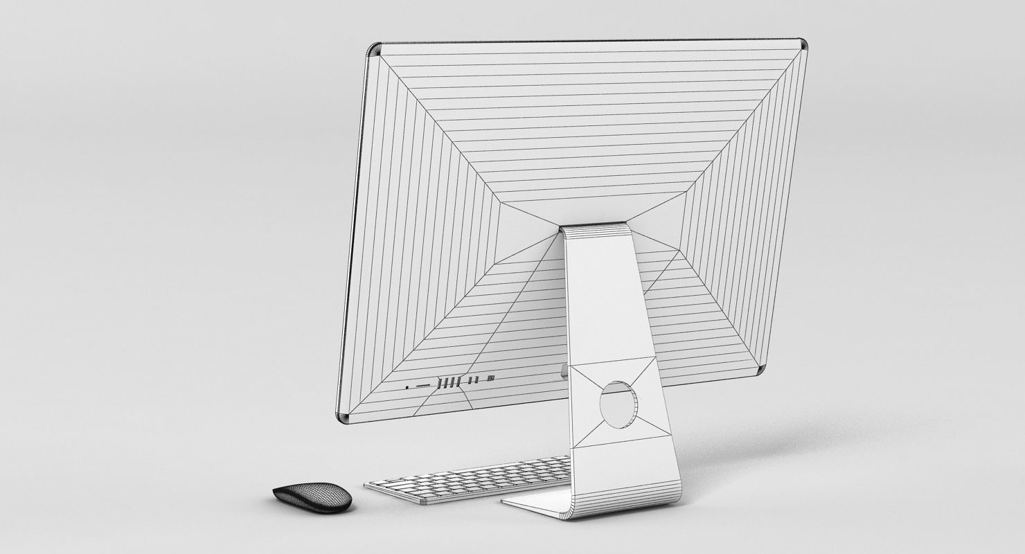 Apple iMac 3D model_8