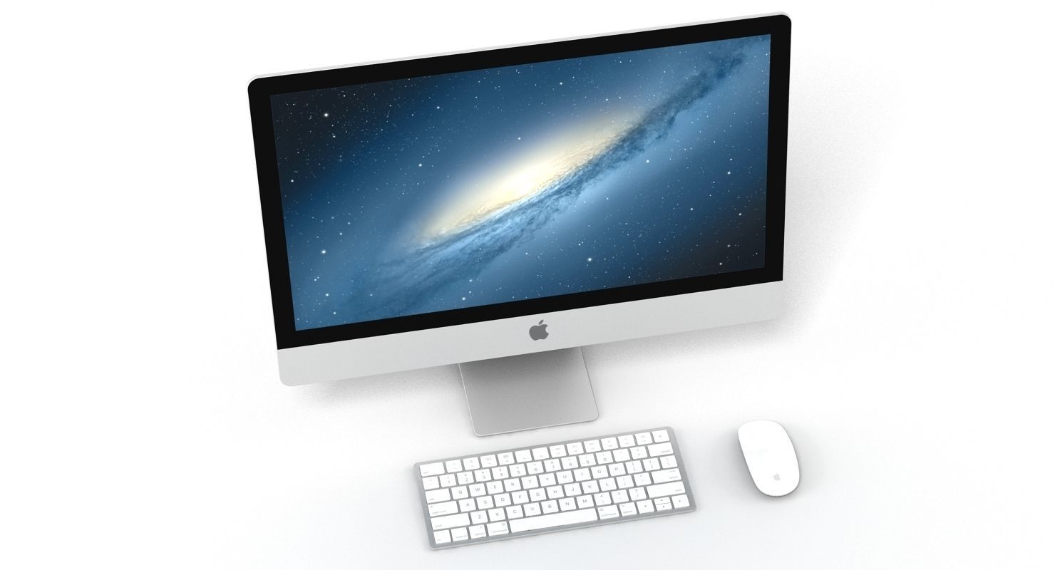 Apple iMac 3D model_2