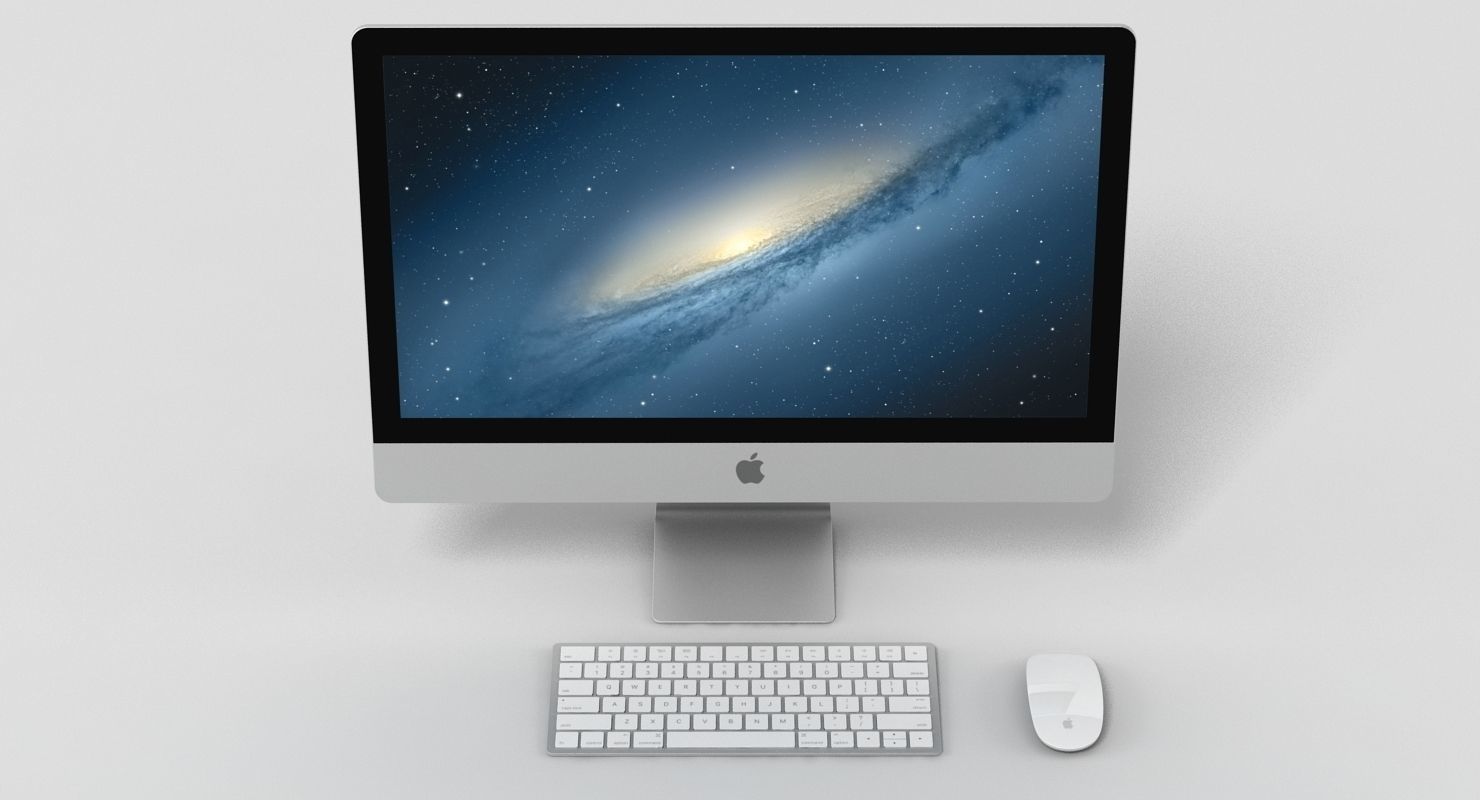 Apple iMac 3D model_5
