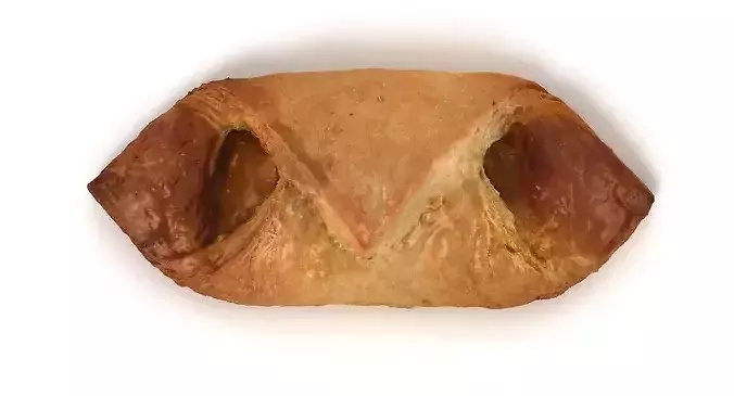 Pastry 001 3D model 3