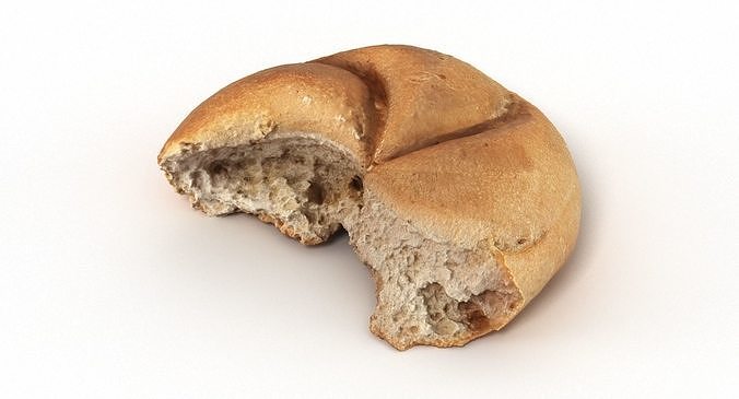 Bun 004 3D model 4