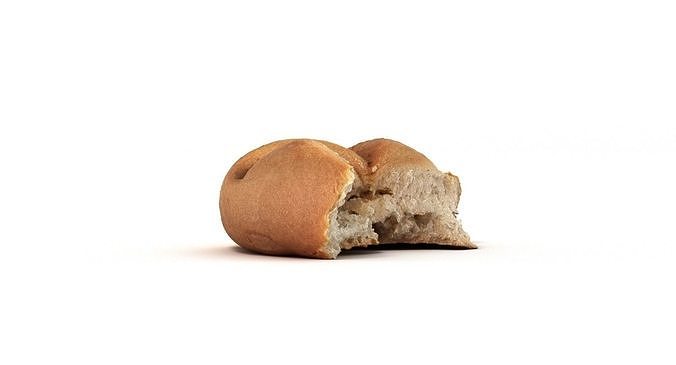 Bun 004 3D model 2