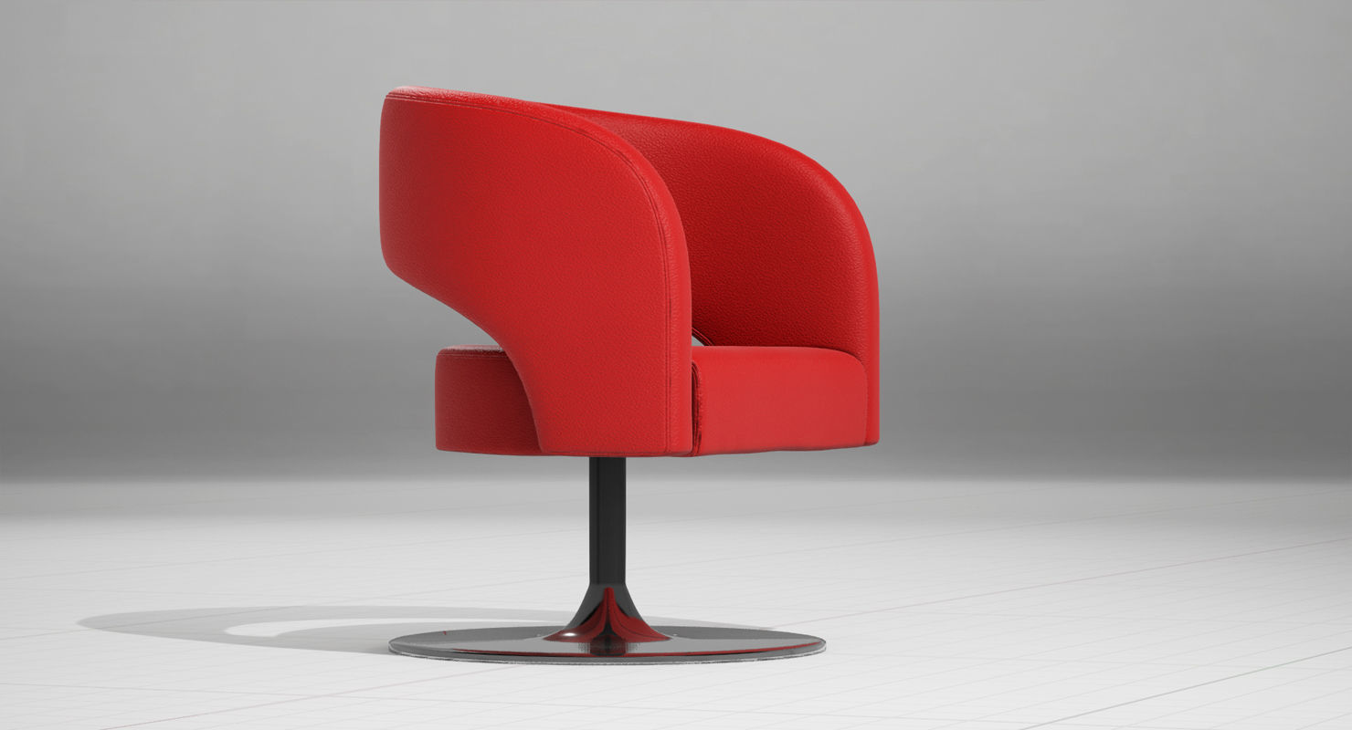 Swivel Furniture Design of Choo Chair UE4 3D model_8