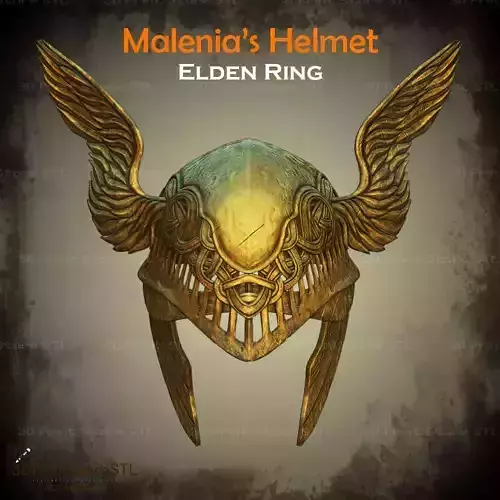 Malenia Helmet Cosplay Elden Ring - STL File