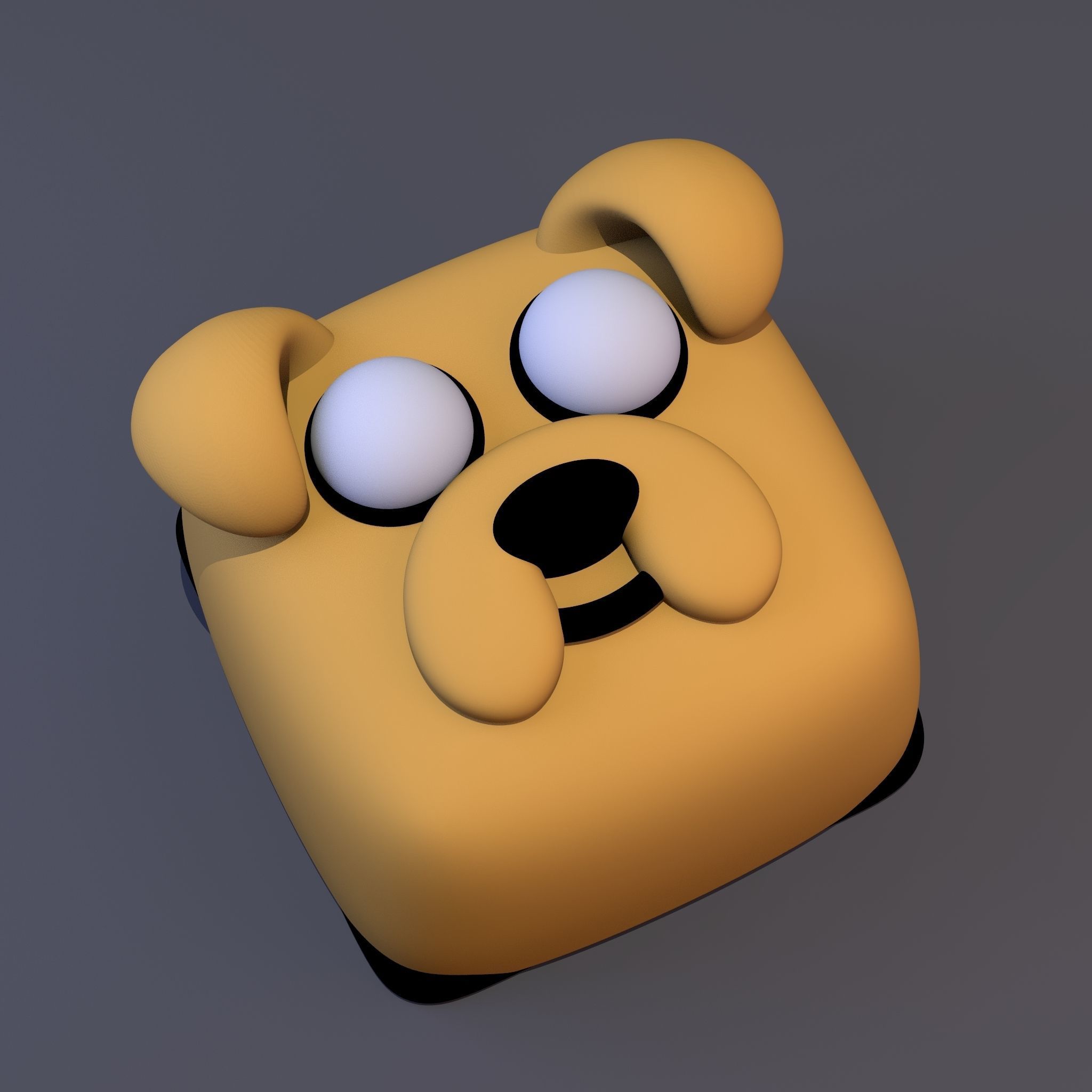 Pack 3 Keycaps of BMO Keycap - Finn Keycap - Jake Keycap 3D print model_8