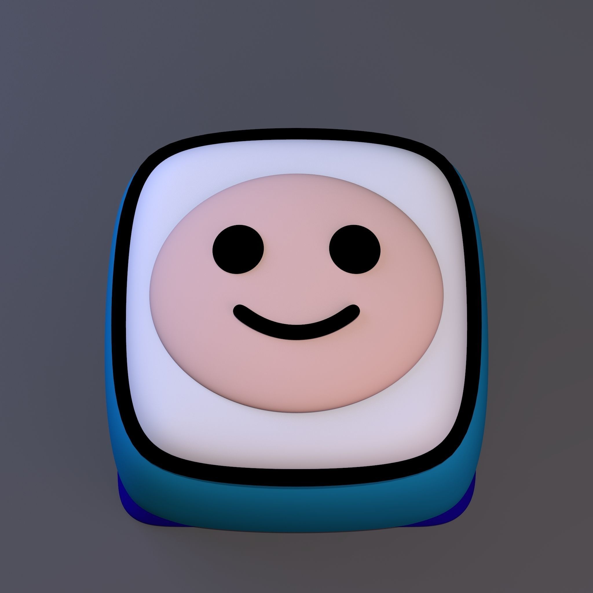 Pack 3 Keycaps of BMO Keycap - Finn Keycap - Jake Keycap 3D print model_6