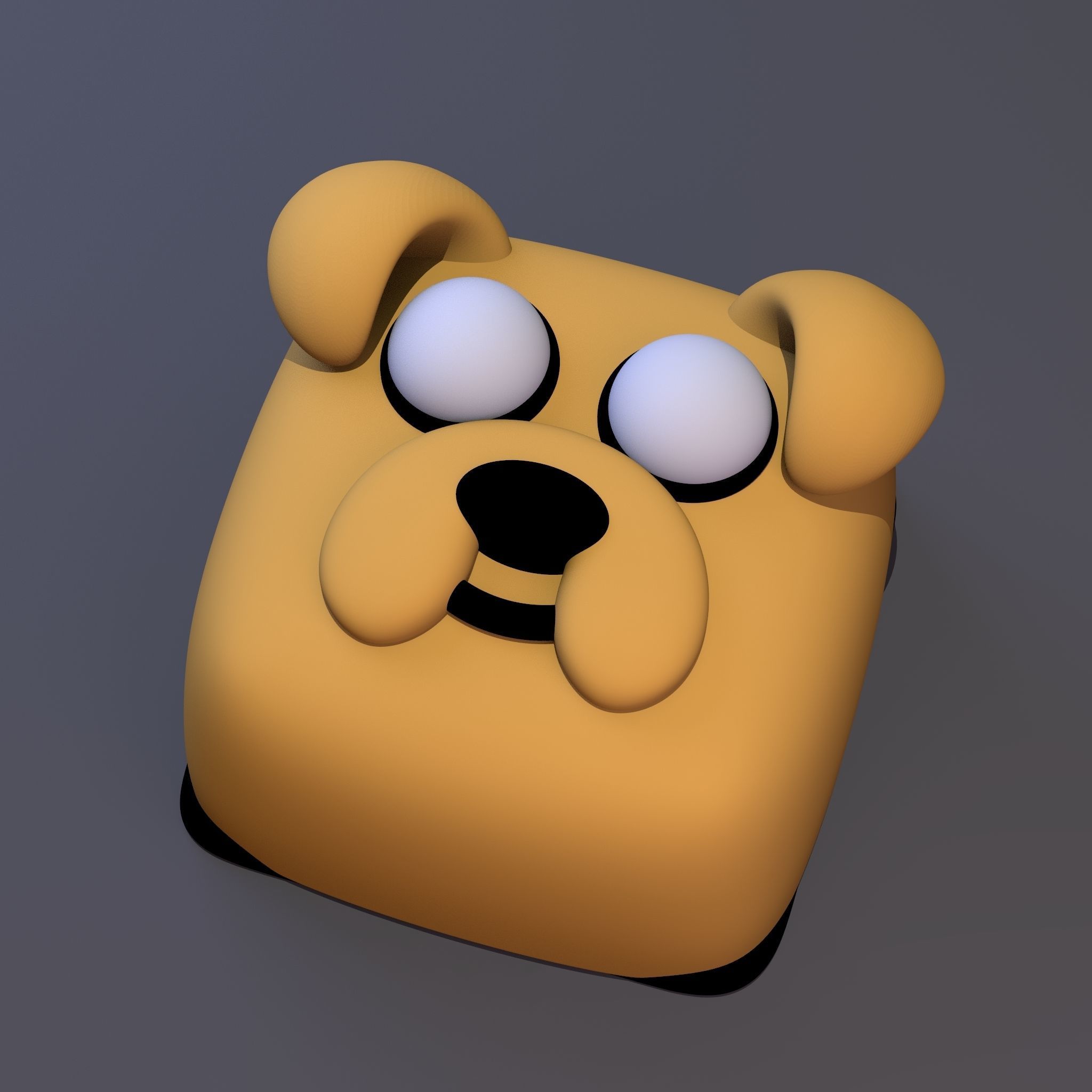 Pack 3 Keycaps of BMO Keycap - Finn Keycap - Jake Keycap 3D print model_7