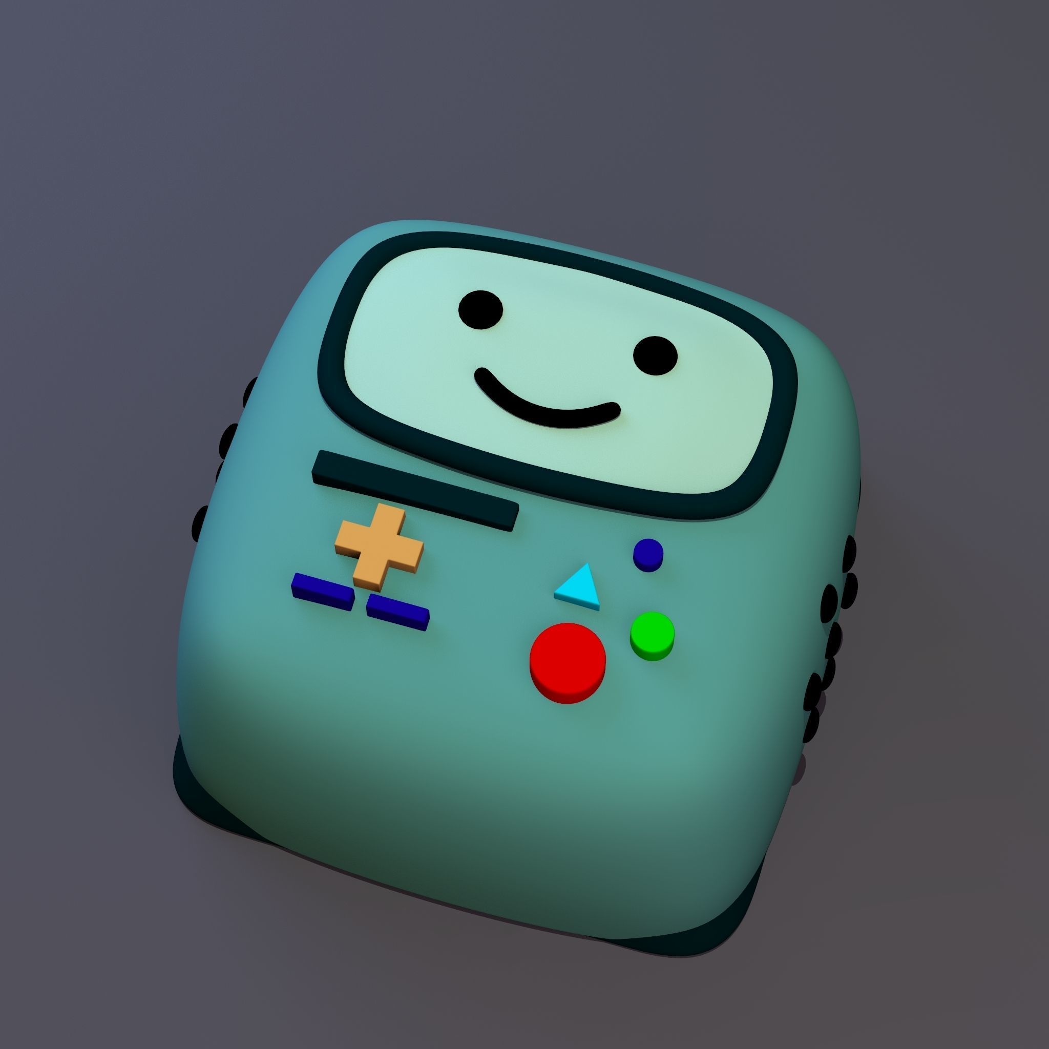 Pack 3 Keycaps of BMO Keycap - Finn Keycap - Jake Keycap 3D print model_1