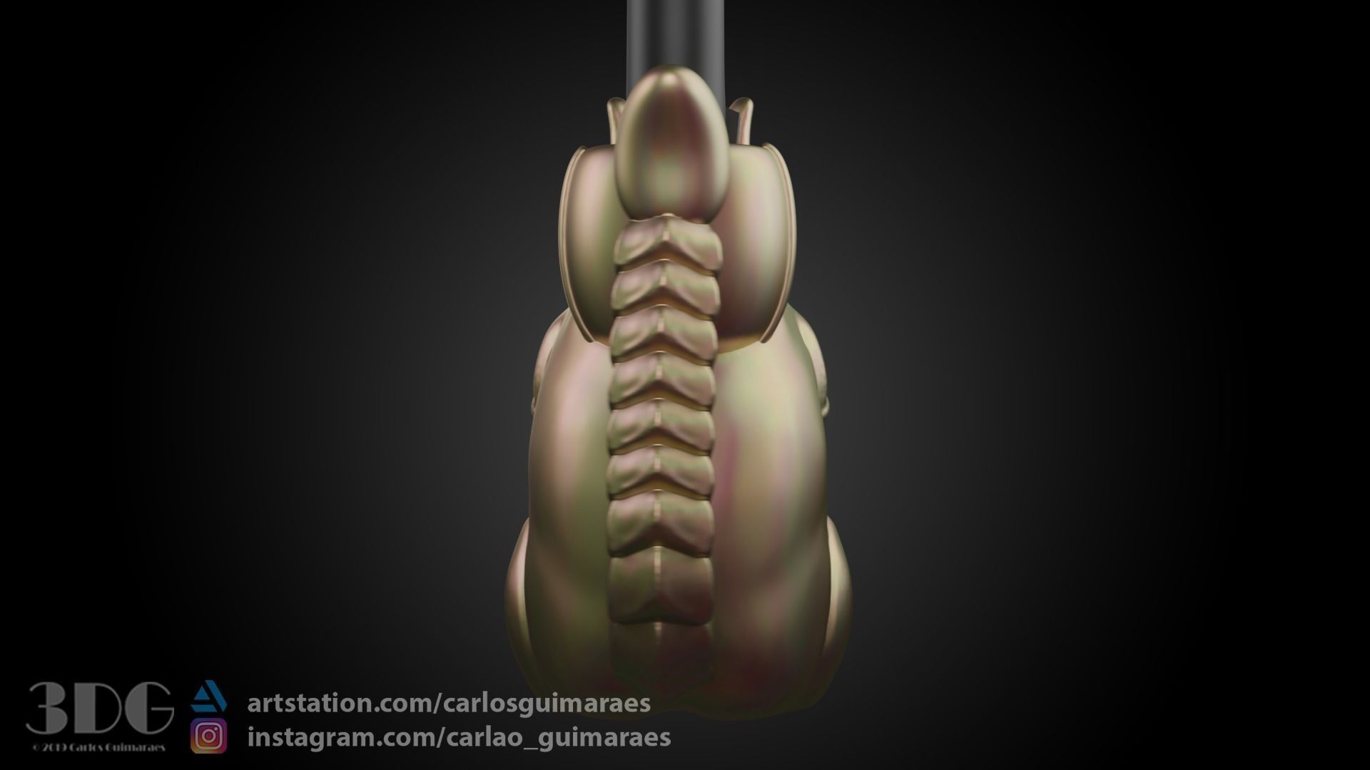 RoboSquirl Wacom Penholder 3D print model_6