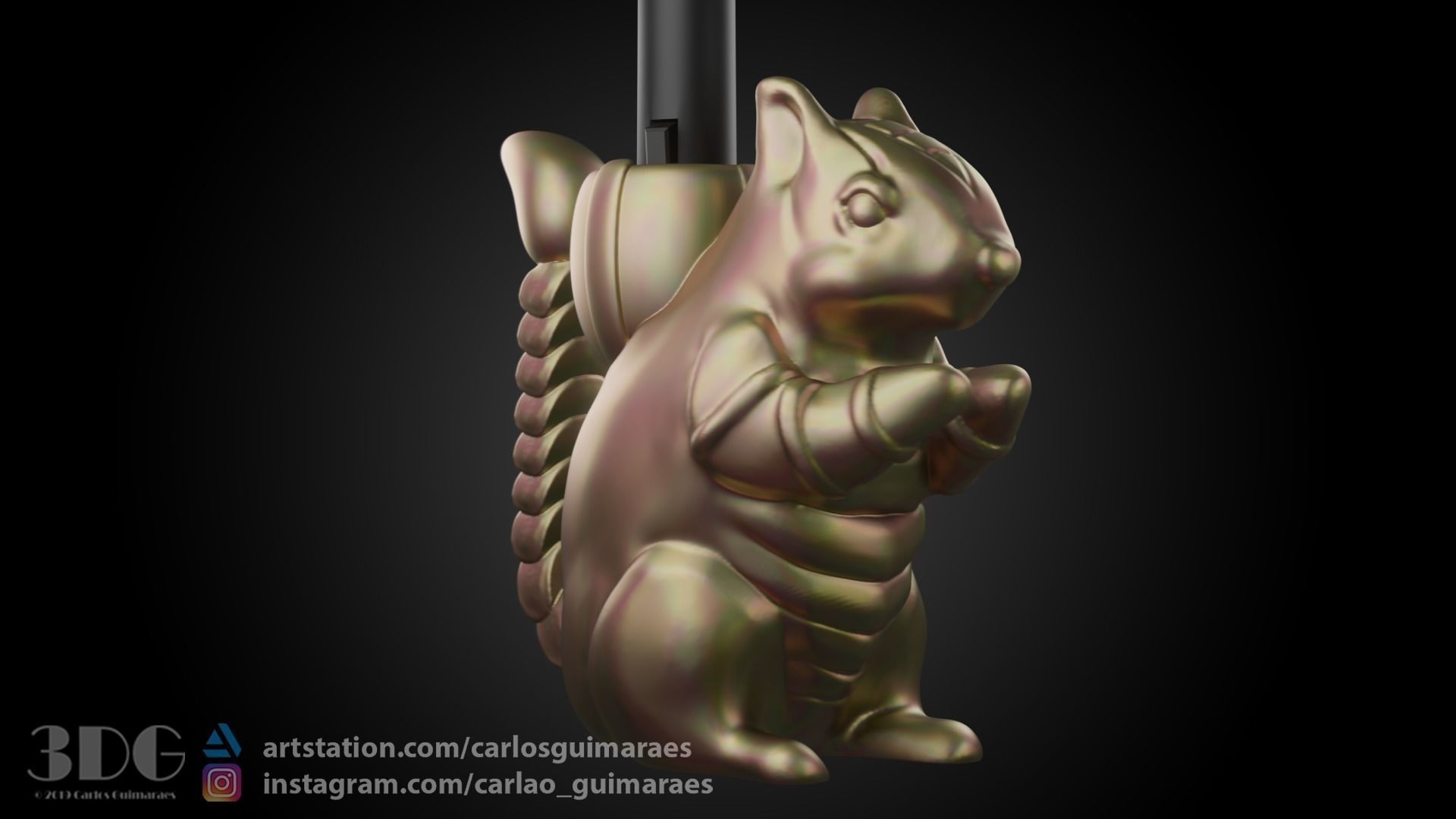 RoboSquirl Wacom Penholder 3D print model_9