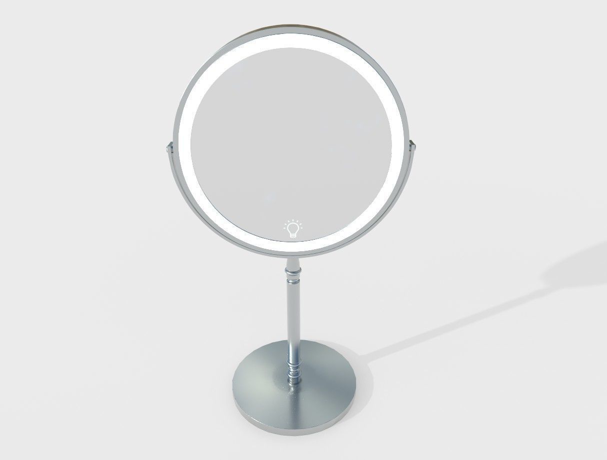 Make Up Mirror 01 Low-poly 3D model_10