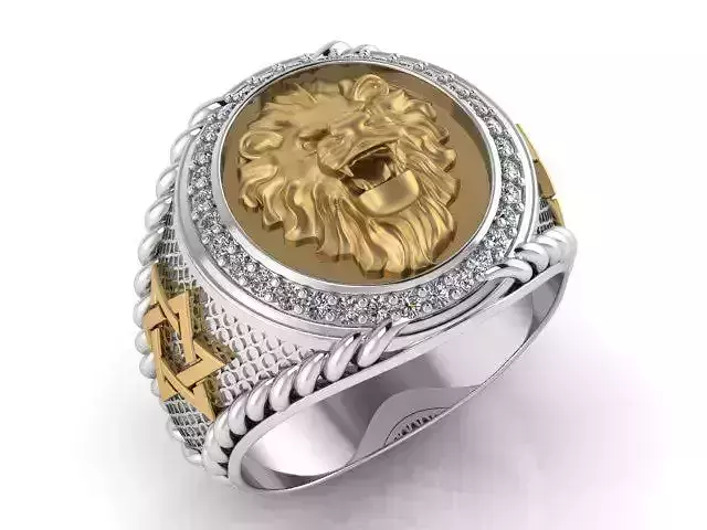 lion ring