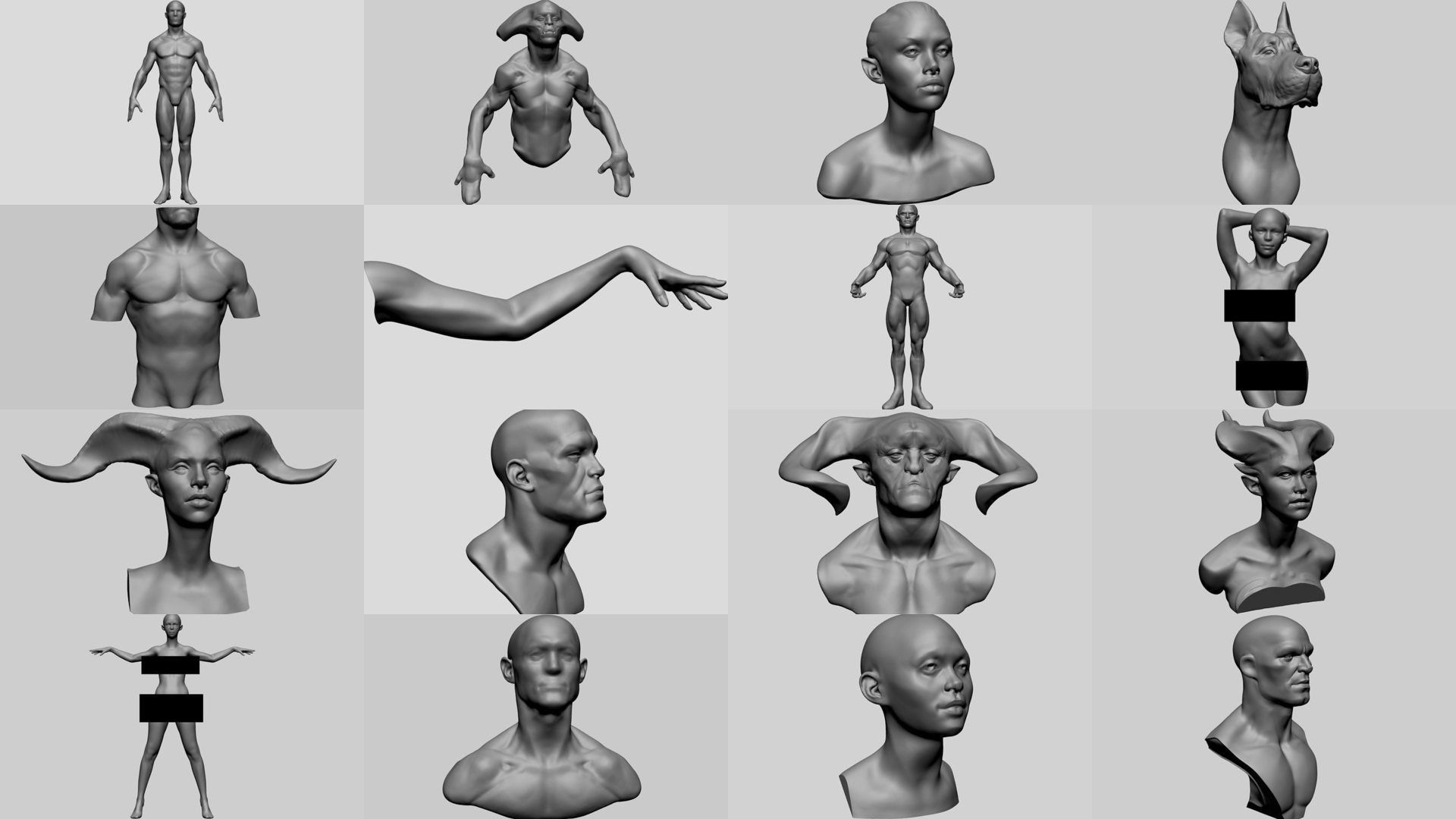 Printable Model Collection A man _1