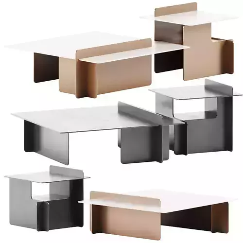 Bset Low square coffee table by Bplan