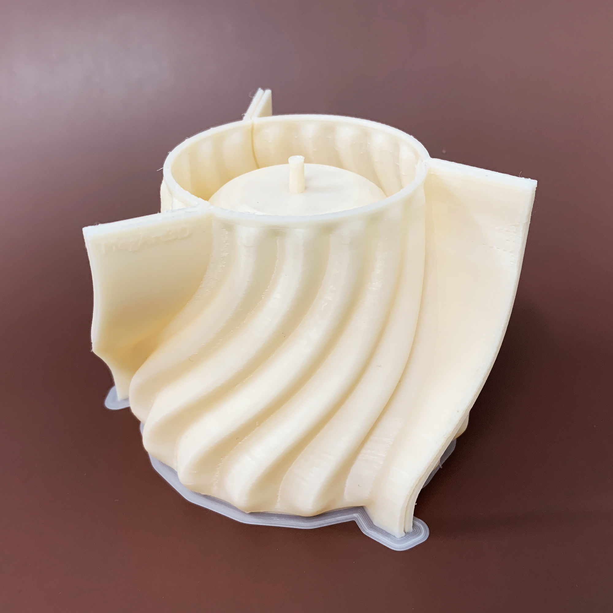 Twist planter mold - 3D print mold 3D print model_2