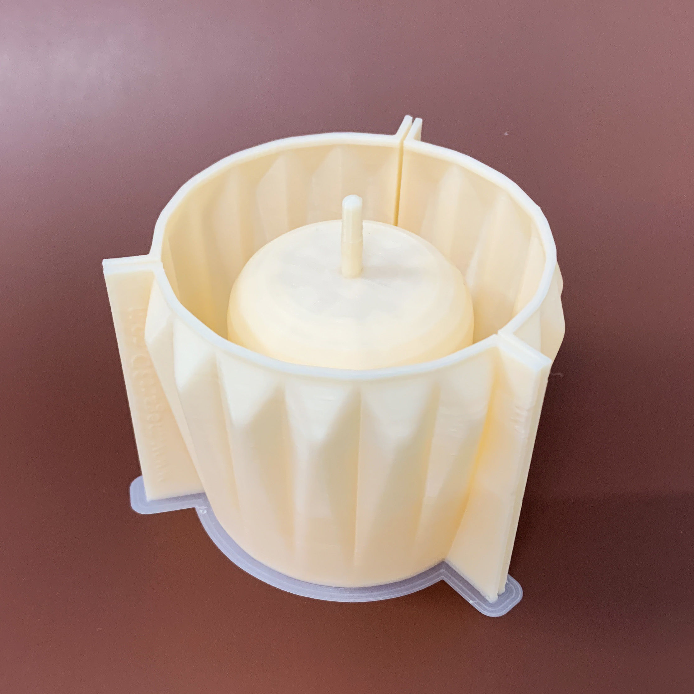 Geometric Shaped Planter mold - 3D printed mold 3D print model_2