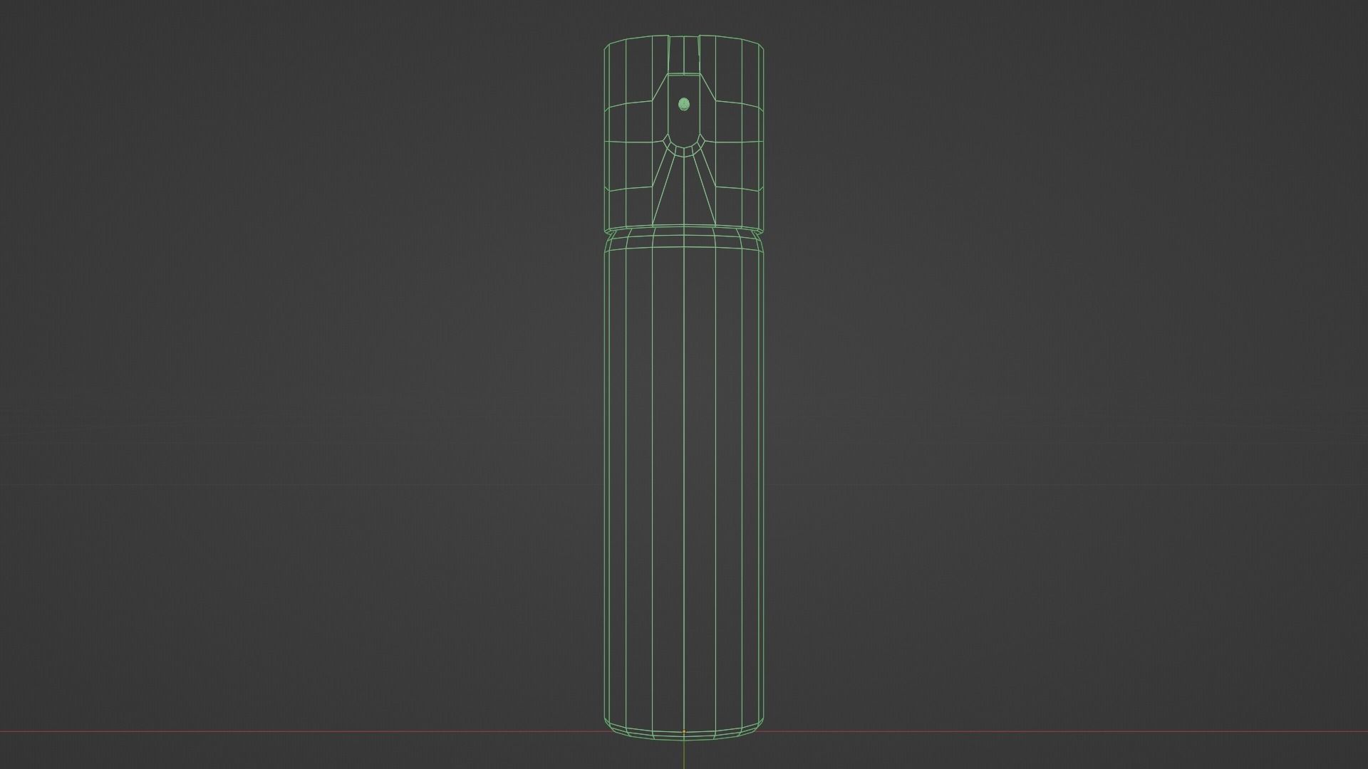 Pepper Spray Bottle Low-poly 3D model_3