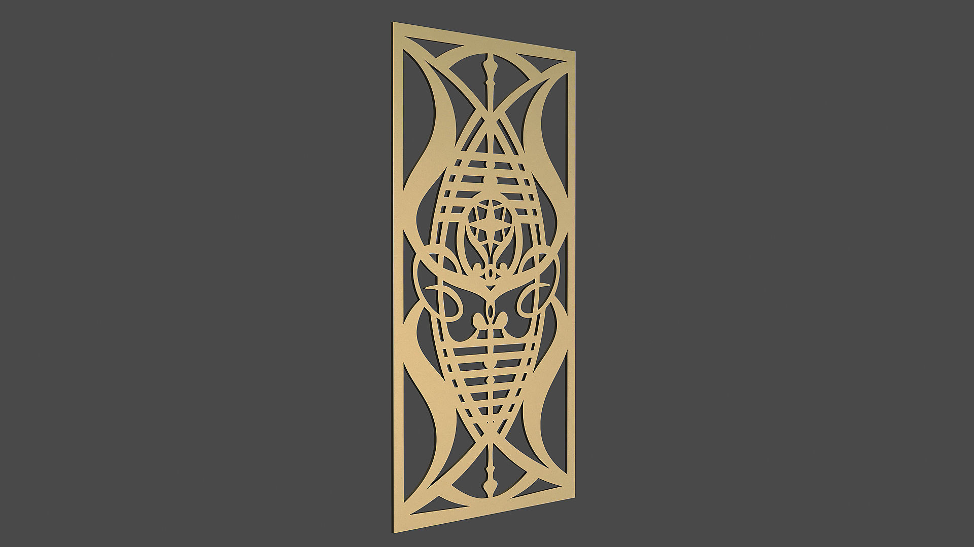 Decorative Panel 5 3D model_3