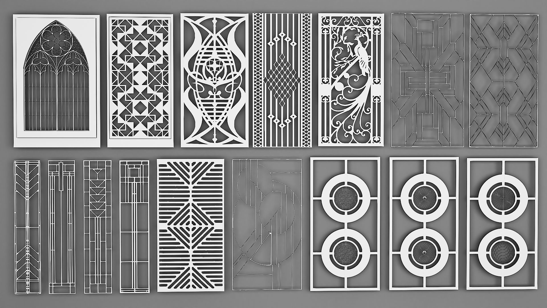 Decorative Panel 5 3D model_18