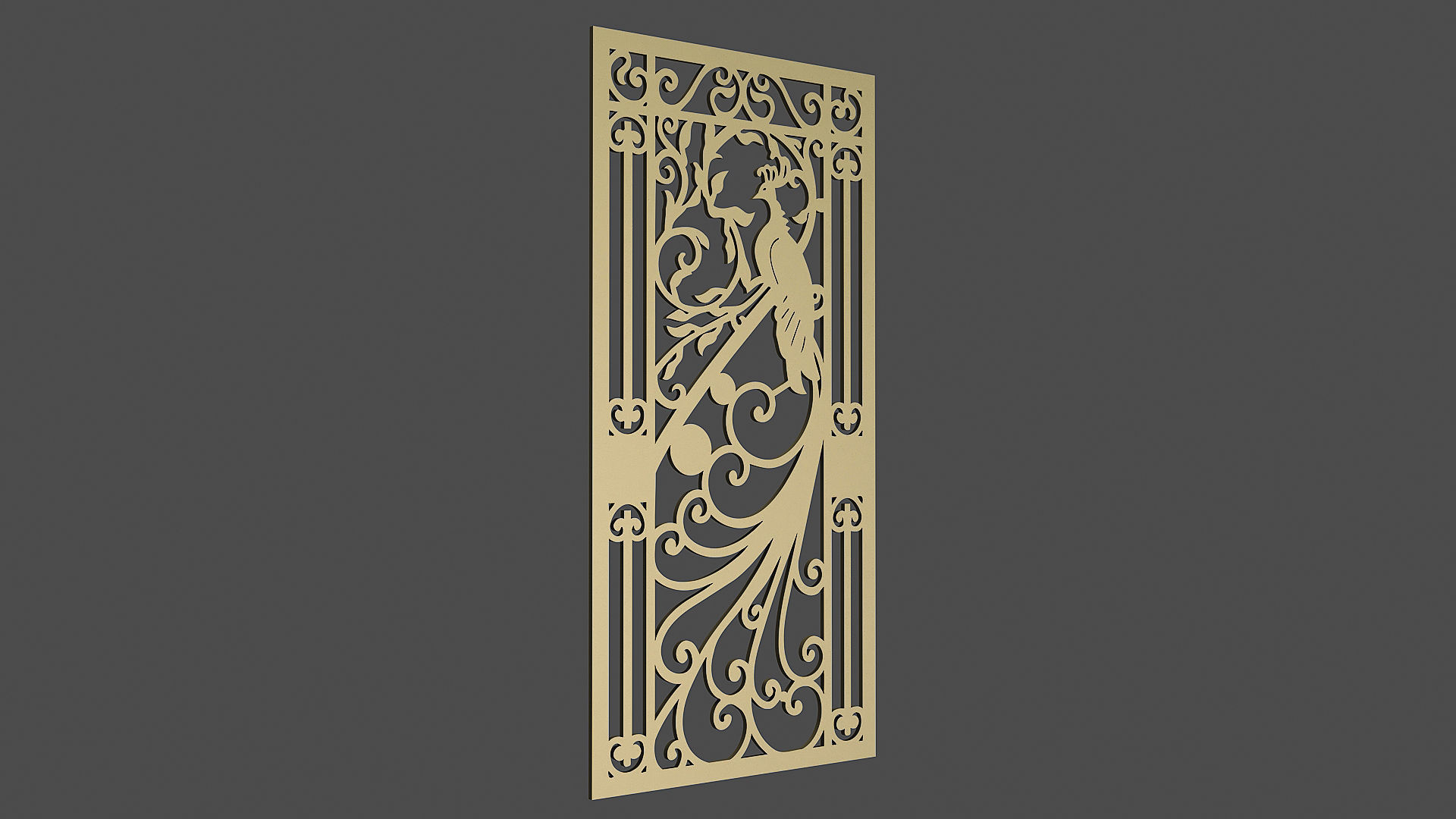 Decorative Panel 5 3D model_5
