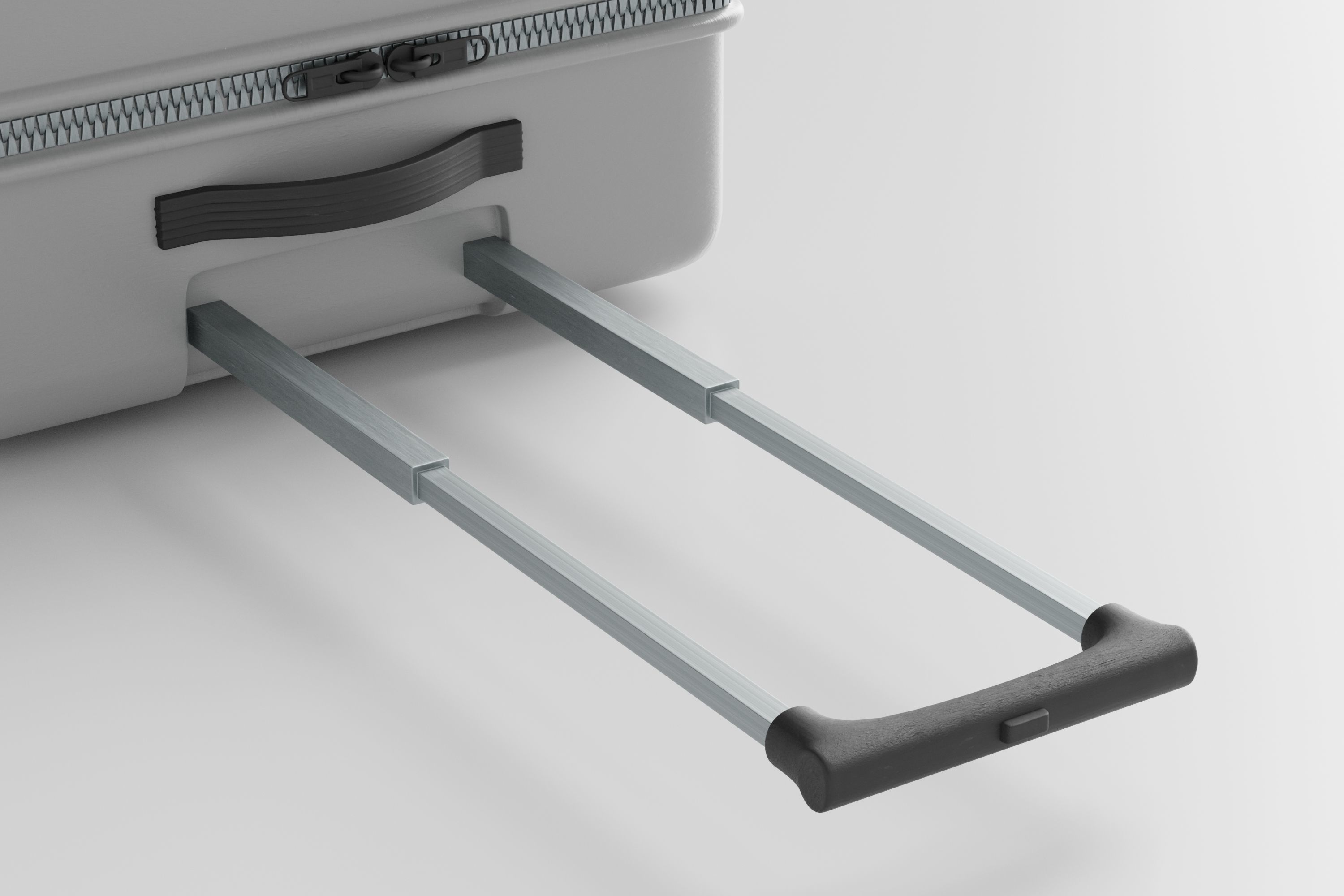 Travel Luggage Suitcase Low-poly 3D model_8