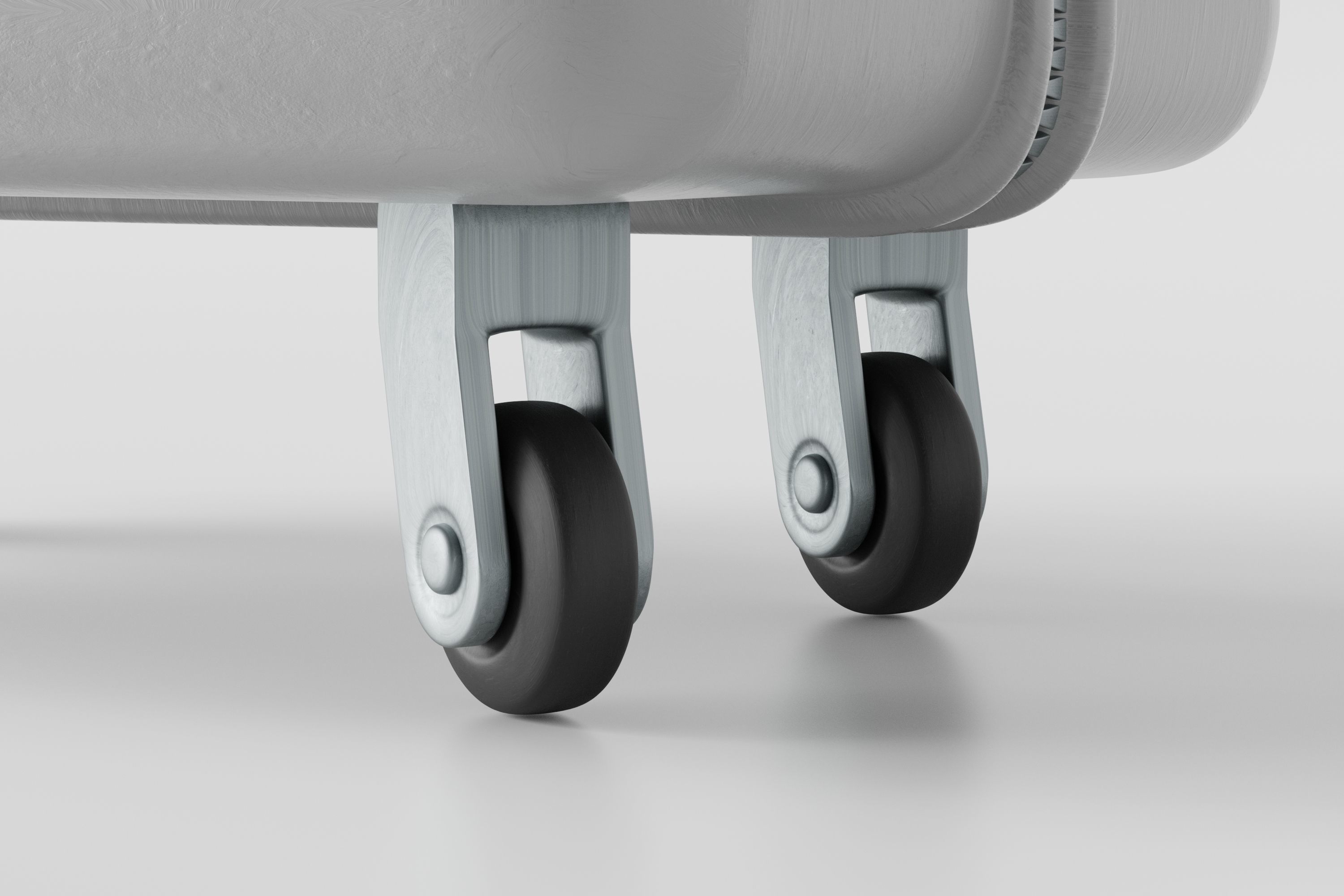 Travel Luggage Suitcase Low-poly 3D model_6